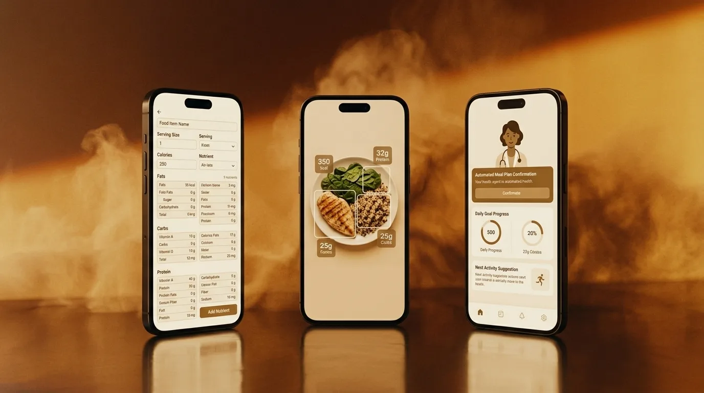 Noom and Cal AI vs miora: Nutrition Tool Comparison