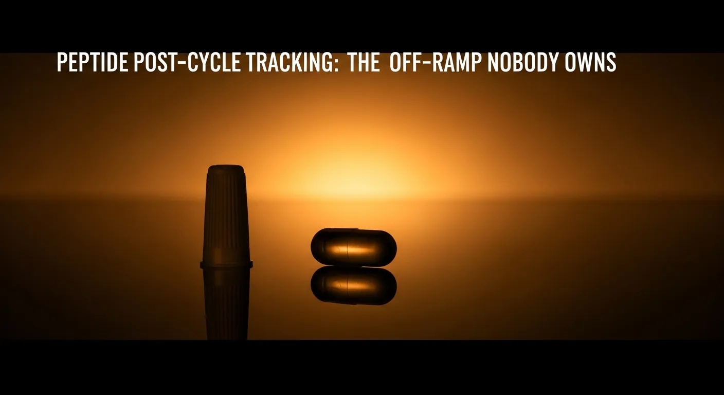 Peptide Post-Cycle Tracking: The Off-Ramp Nobody Owns