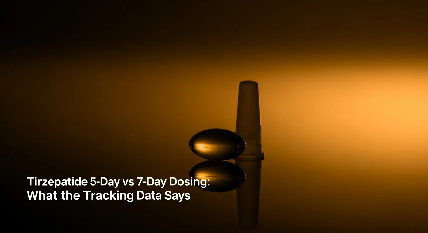 Tirzepatide 5-Day vs 7-Day Dosing: What the Tracking Data Says